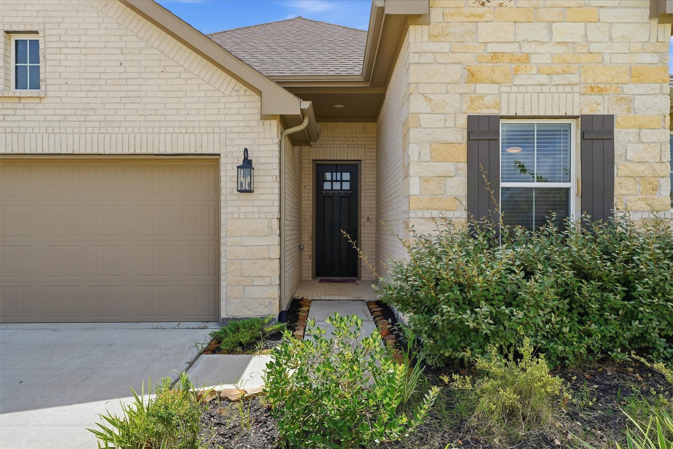 Landscaped Entry