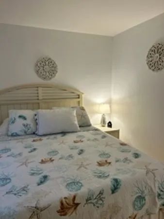 a view of an ocean and beach