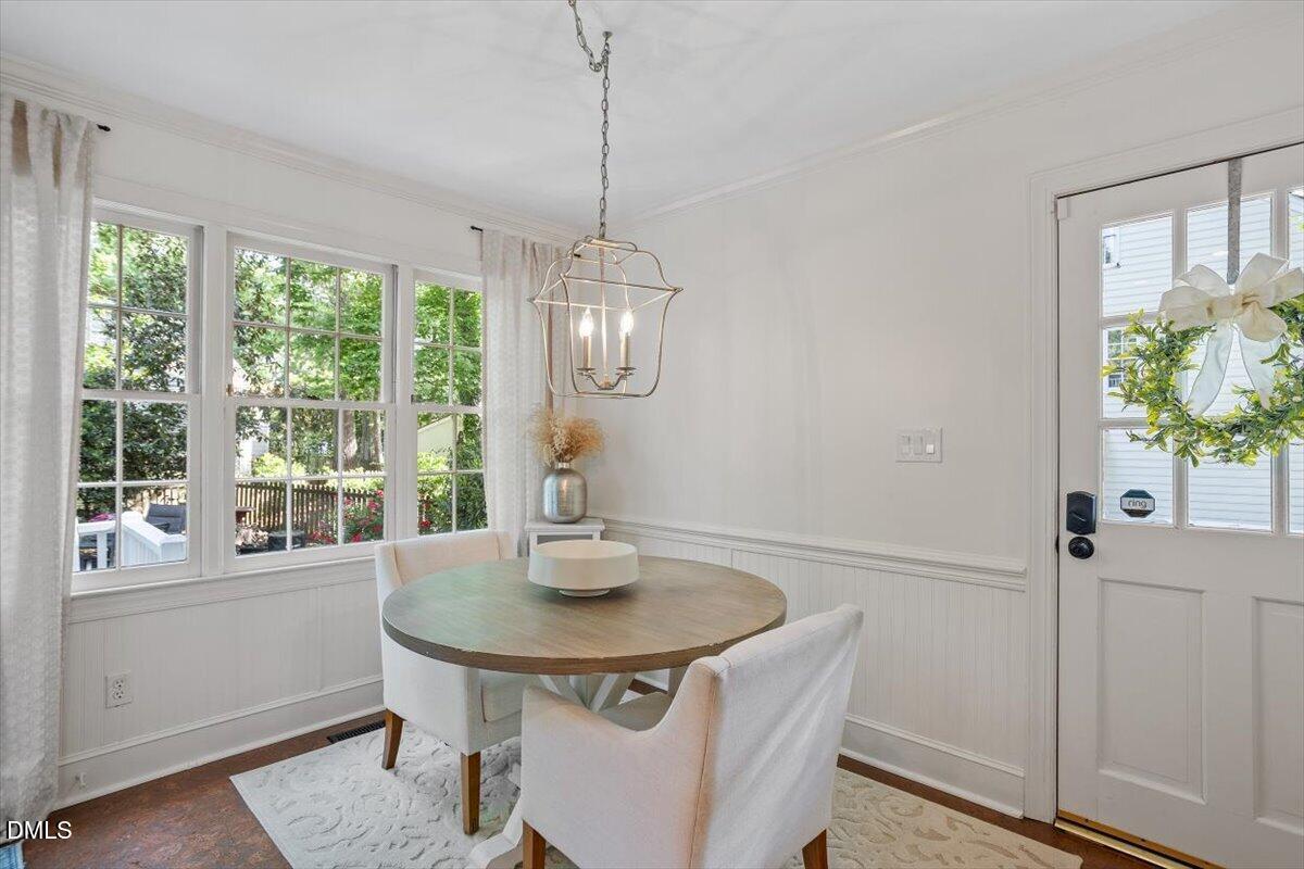 2220 Middlefield Court Raleigh, NC 27615 - Photo 27 of 34 breakfast area or sunroom