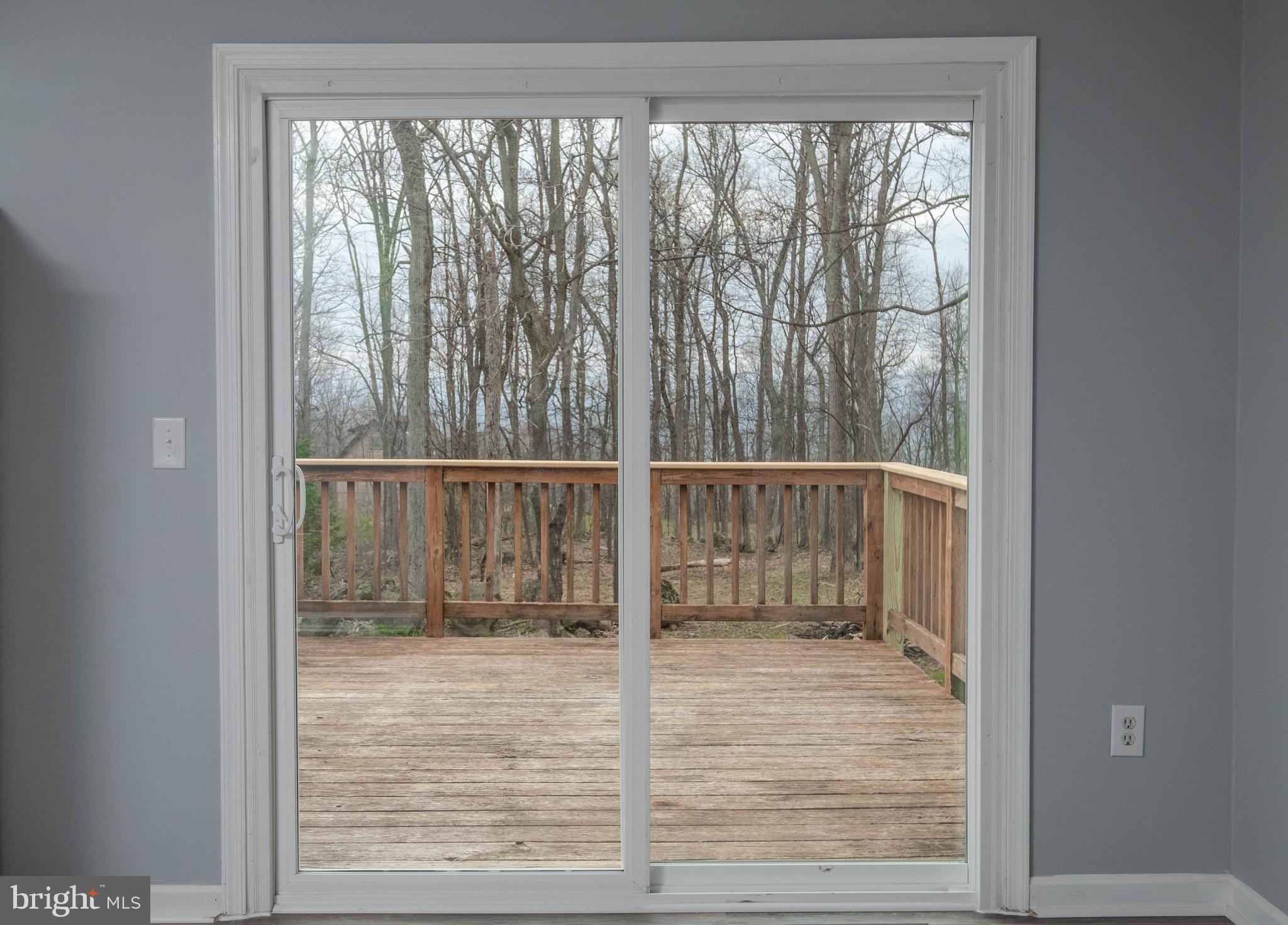 4249 Freezeland Road Linden, VA 22642 - Photo 22 of 54 Sliding doors to rear deck from dining area.