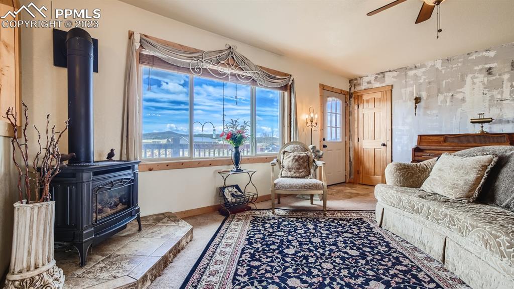 29 Ridge Point Circle Divide, CO 80814 - Photo 17 of 50 a living room with furniture and a window