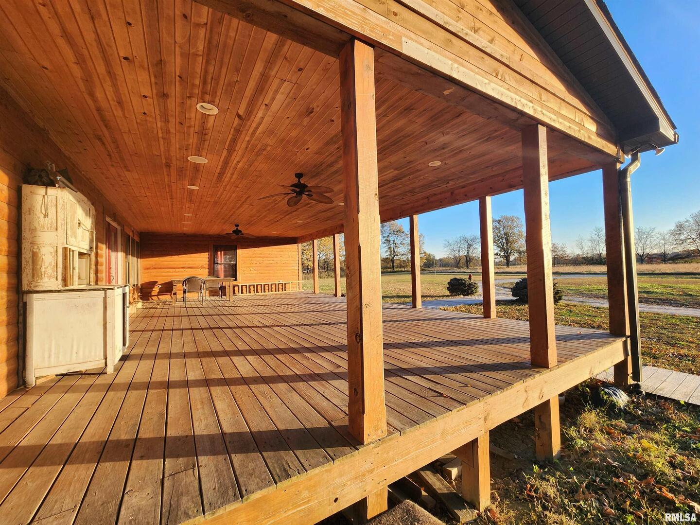 253 Ween Road De Soto, IL 62924 - Photo 35 of 56 a view of balcony with wooden floor