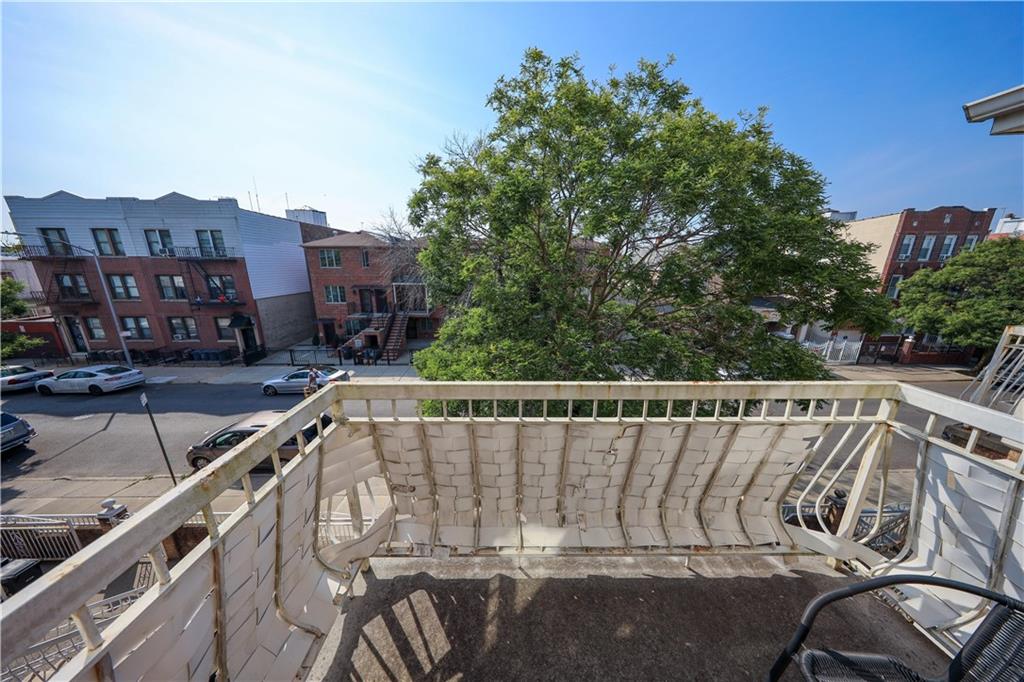 8657 Bay 16th Street, Unit 3B Brooklyn, NY 11214 - Photo 14 of 17 a view of balcony with furniture