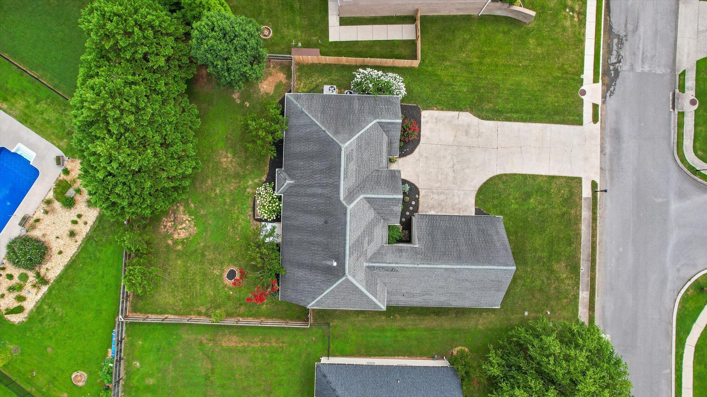 9859 Fieldcrest Drive Apison, TN 37302 - Photo 42 of 47 Aerial