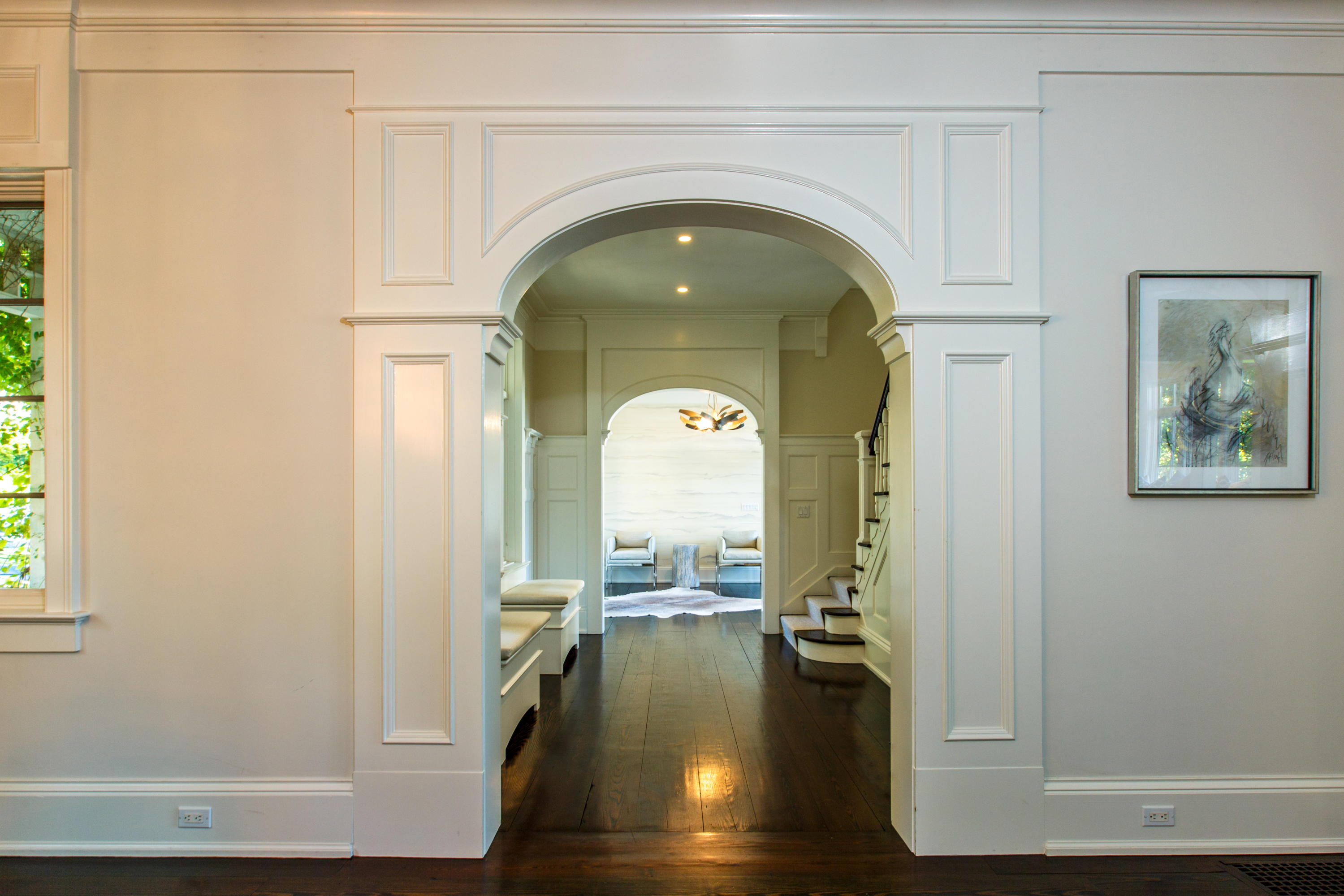 51 Lambert Road New Canaan, CT 06840 - Photo 33 of 62 a view of a entryway door with wooden floor