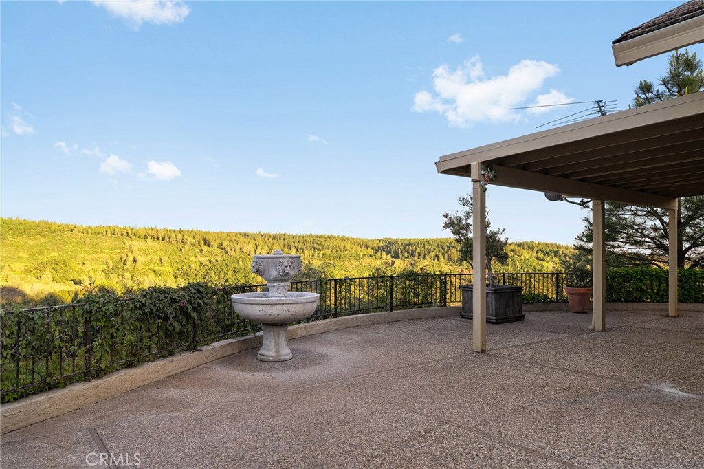 14868 Eagle Ridge Drive Forest Ranch, CA 95942 - Photo 60 of 69 a view of a terrace with swimming pool and ocean view