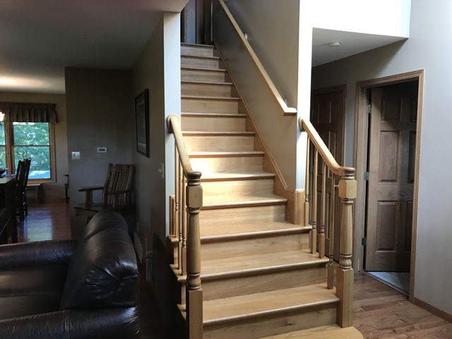 2115 East 875th Road Tonica, IL 61370 - Photo 21 of 41 a view of entryway and hall with wooden floor