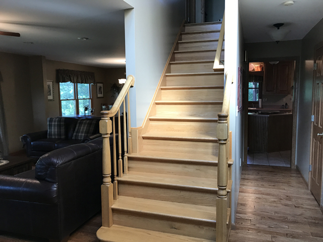2115 East 875th Road Tonica, IL 61370 - Photo 22 of 41 a view of entryway and hall with wooden floor