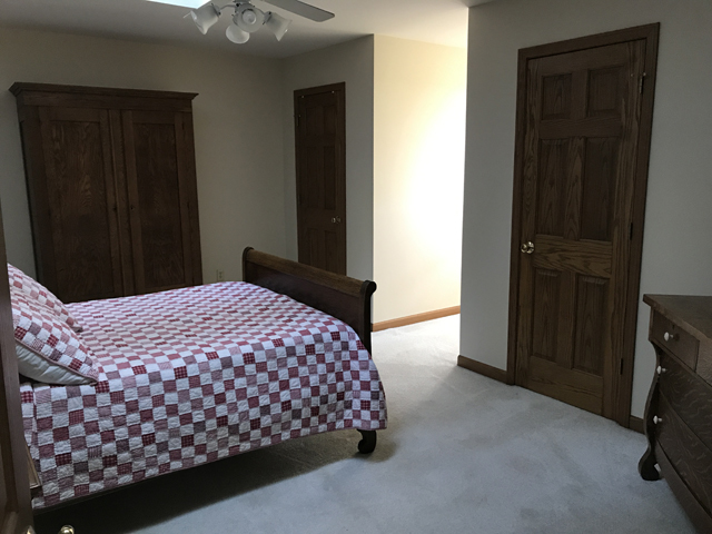 2115 East 875th Road Tonica, IL 61370 - Photo 23 of 41 a bedroom with a bed and a closet