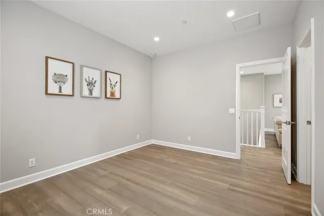 wooden floor in an empty room