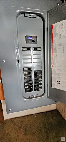 a view of water heater room