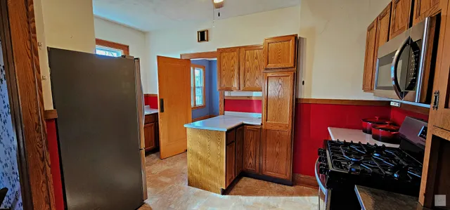 a view of walk in closet