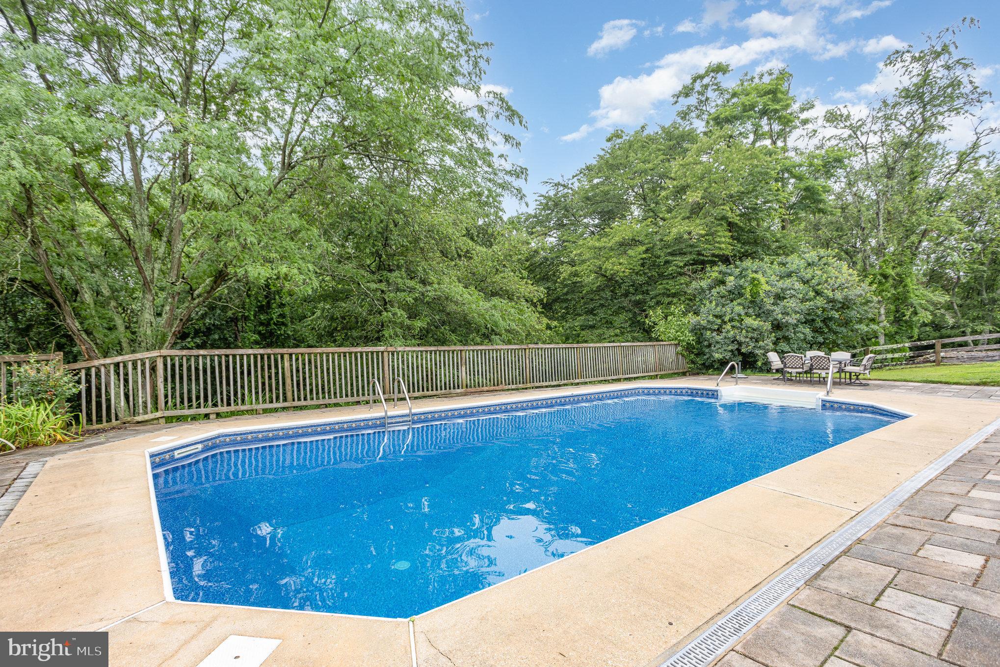 2007 Wilson Road White Hall, MD 21161 - Photo 36 of 41 a view of a swimming pool with a chair and tables