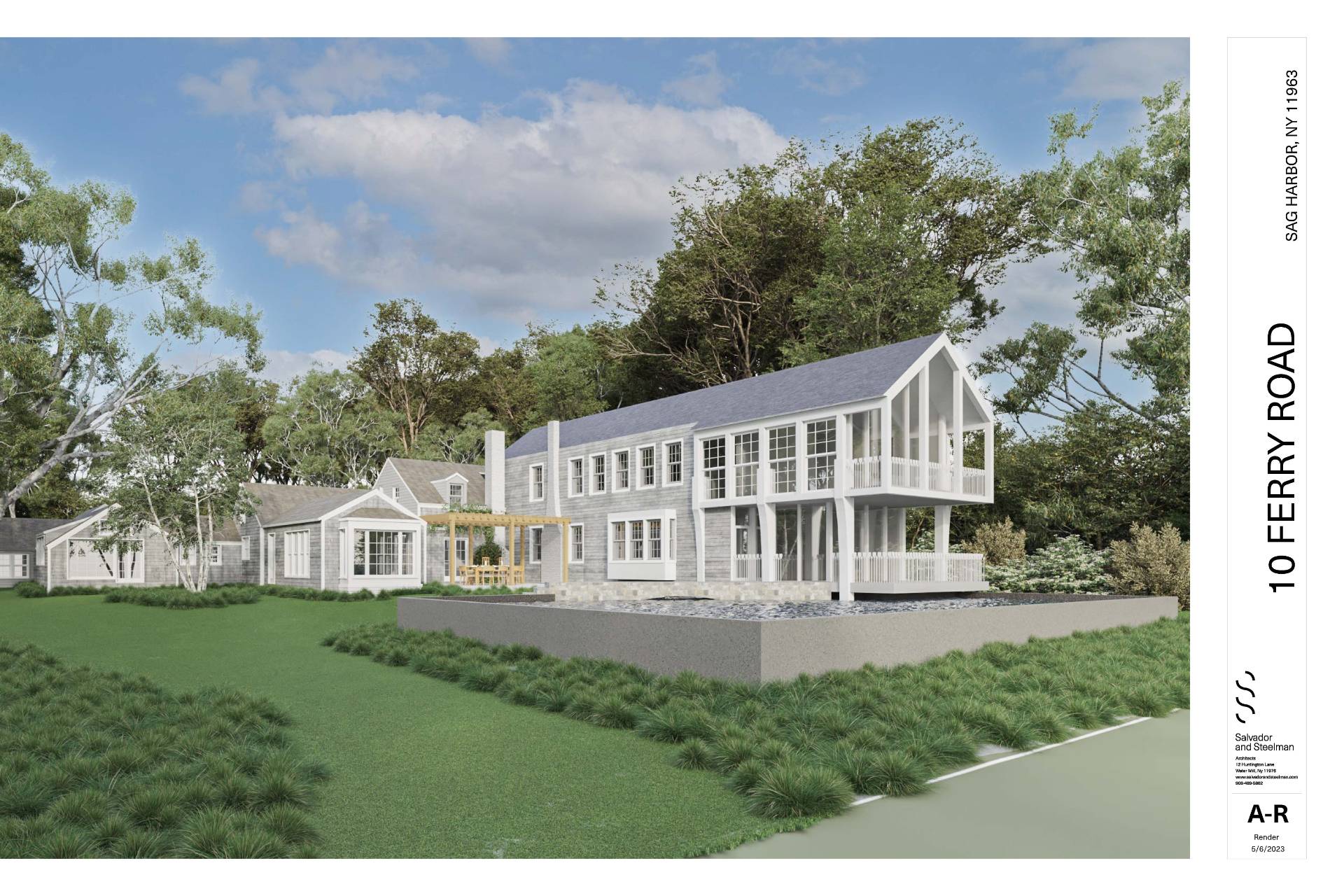 10 Ferry Road Sag Harbor, NY 11963 - Photo 9 of 41 a view of house with a yard