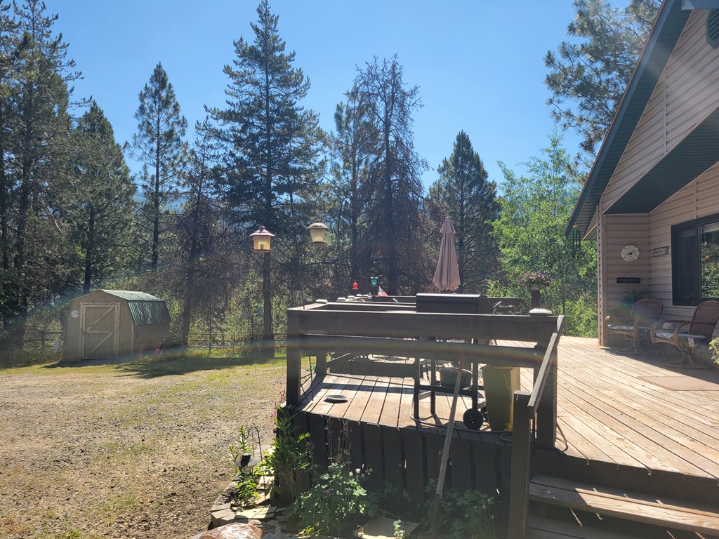 10525 Skunk Creek Road Cascade, ID 83611 - Photo 8 of 41 Relax on your deck