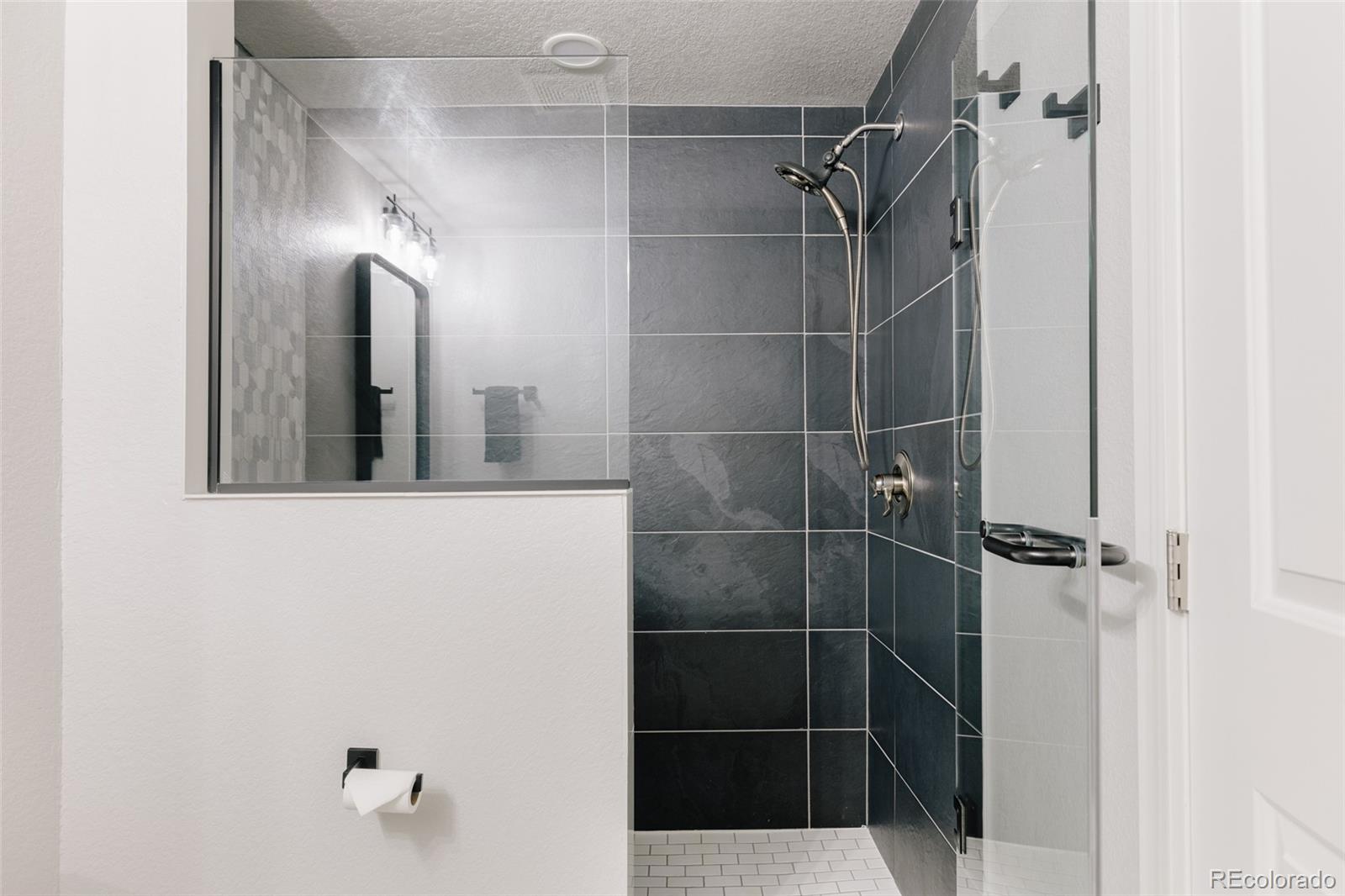 5191 Willow Way Denver, CO 80238 - Photo 28 of 36 a bathroom with a shower