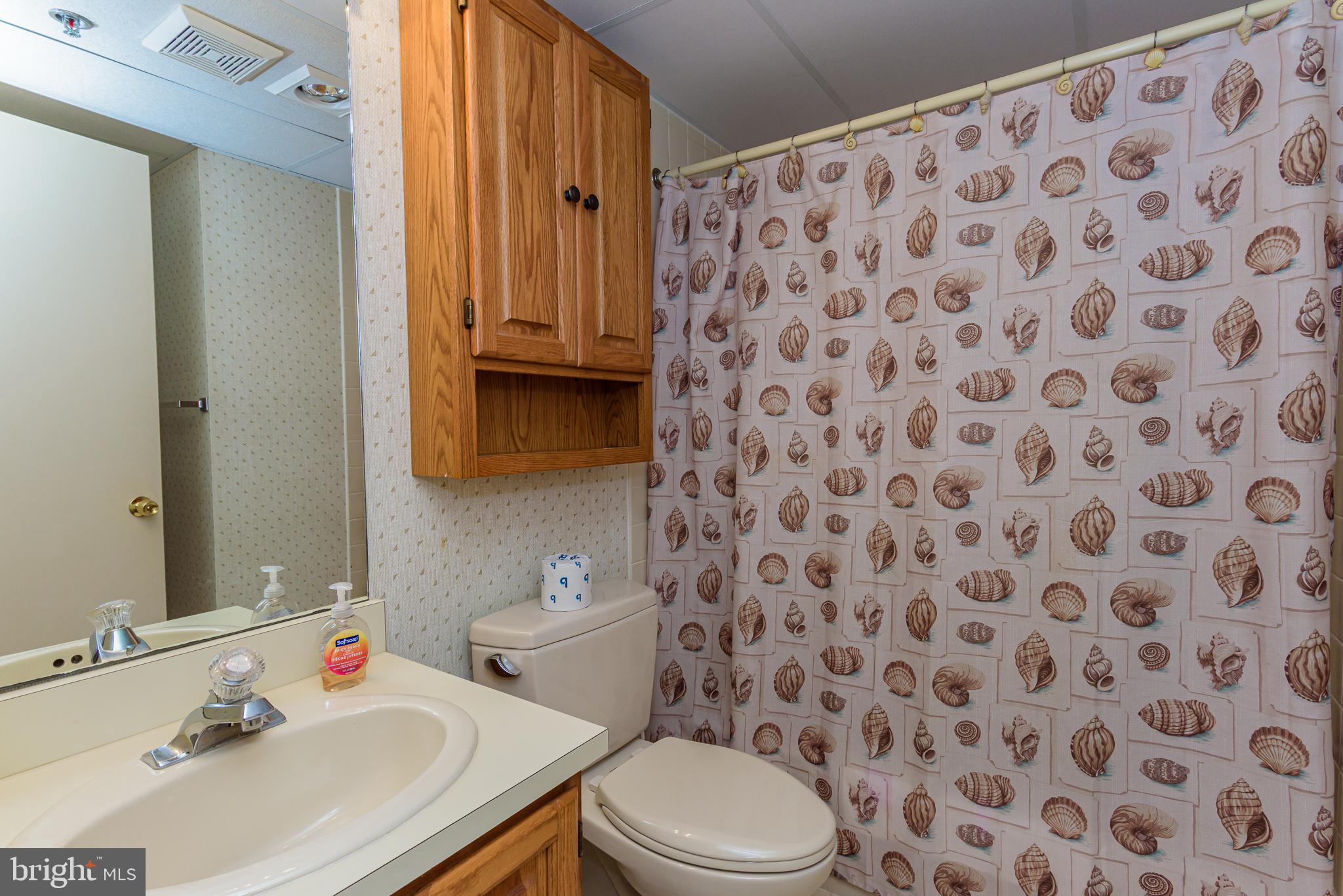 5 77th Street, Unit 102 Ocean City, MD 21842 - Photo 32 of 38 a bathroom with a sink and a mirror