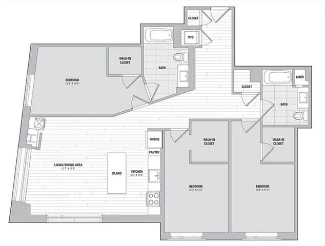 $6,895 | 99 Kneeland Street, Unit 1901, Boston, MA 02111