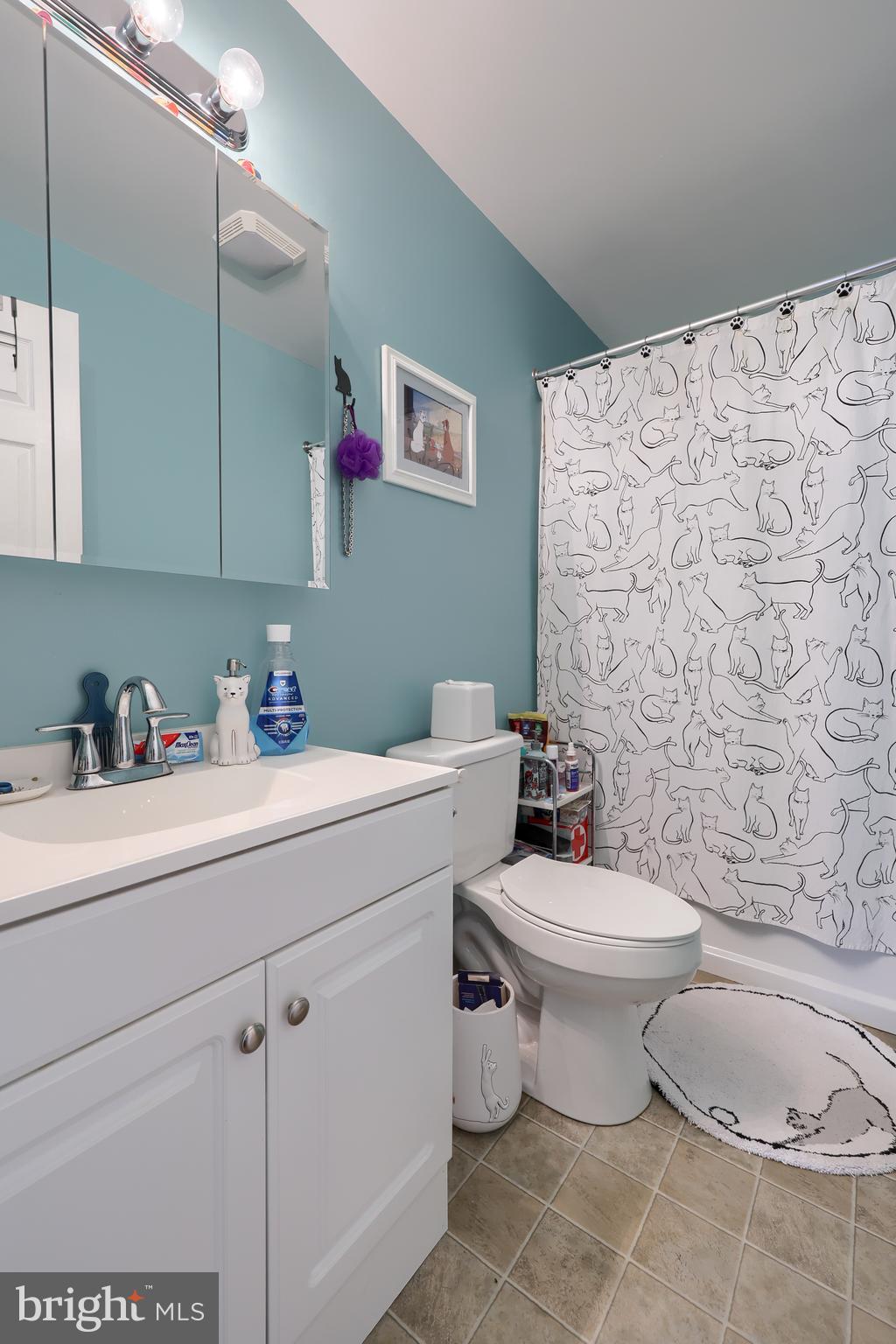 216 Nicole Way Sinking Spring, PA 19608 - Photo 25 of 35 a bathroom with a toilet sink and mirror