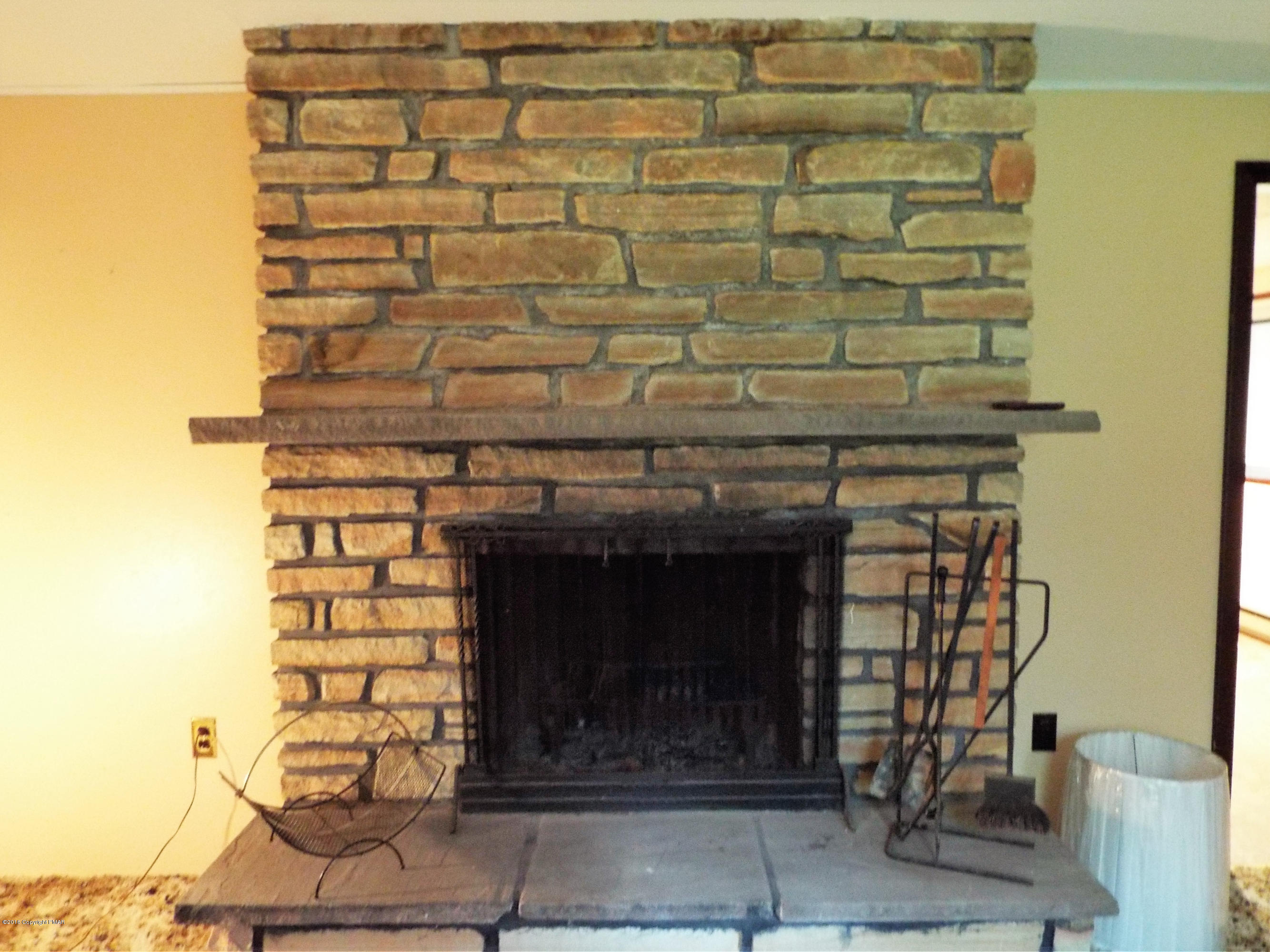 1615 Donalds Road Effort, PA 18330 - Photo 3 of 13 Living Room Fireplace