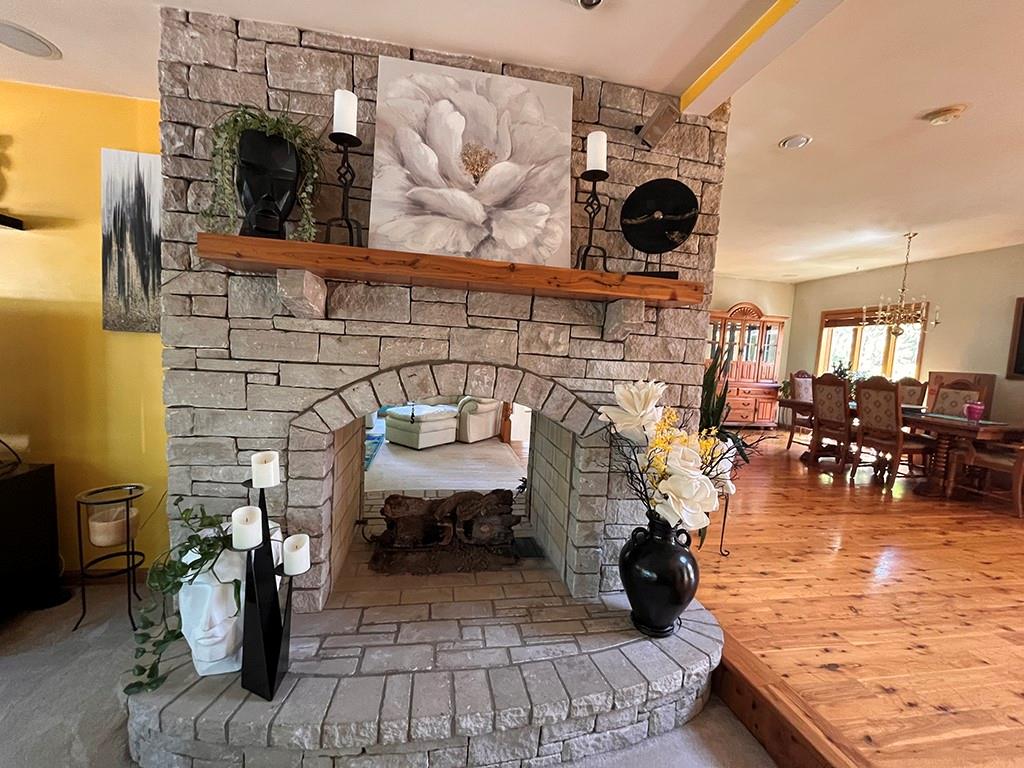393 Heritage Run Road Indiana, PA 15701 - Photo 11 of 50 Double-Sided Fireplace