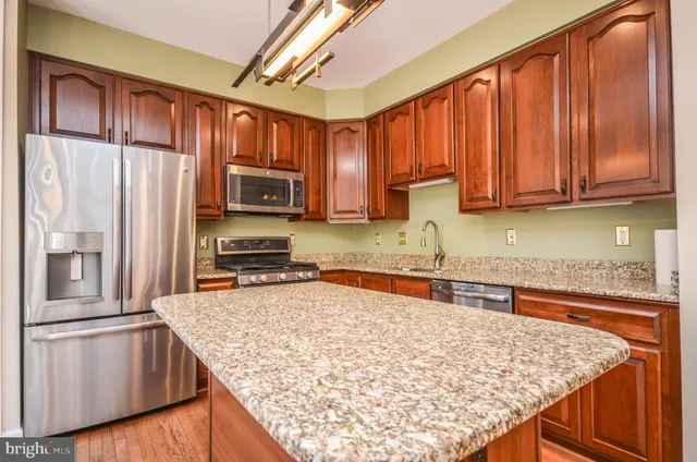 a view of a room with shelves