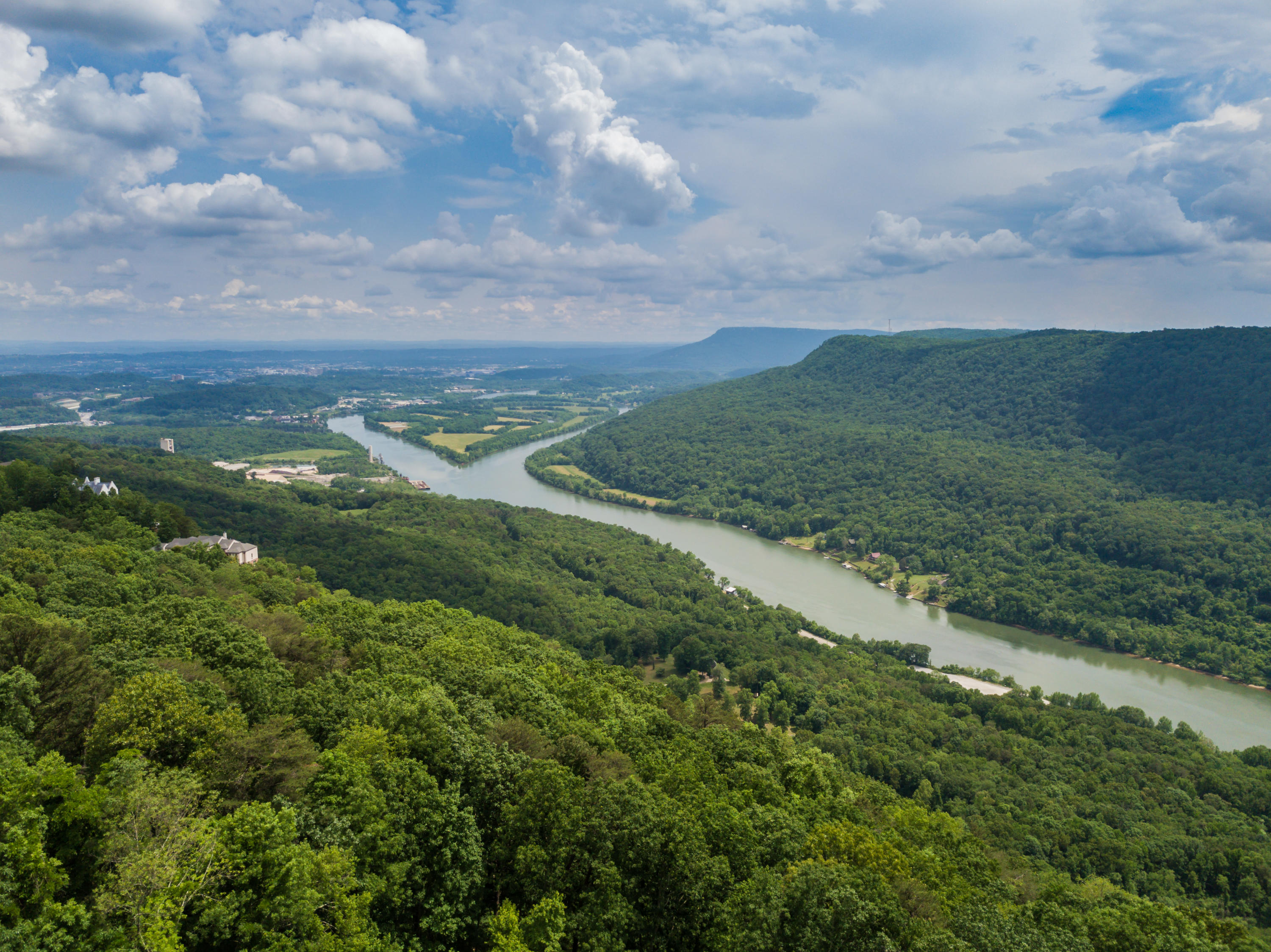 114 Riverpoint Road Signal Mountain, TN 37377 - Photo 43 of 49 114-Riverpoint-Rd-Aerial-High-Res-1