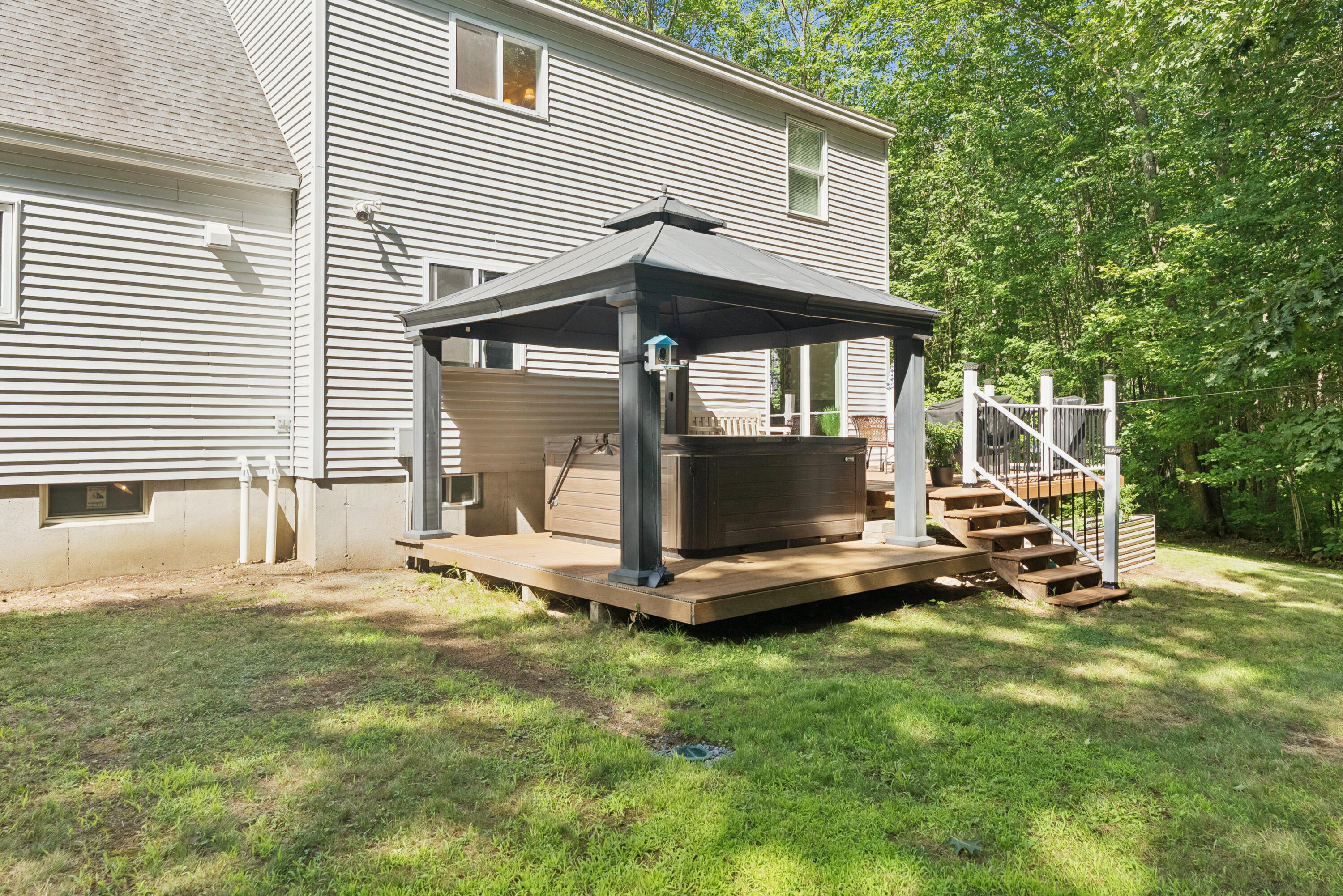 373 Maguire Road Kennebunk, ME 04043 - Photo 32 of 47 Back Deck, Hot Tub
