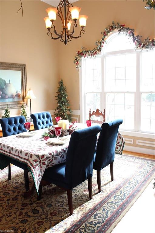 2915 Clear Ridge Drive Trinity, NC 27370 - Photo 13 of 30 Large arched window in dining room.