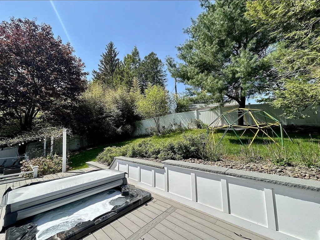 6 Temple Street Framingham, MA 01702 - Photo 16 of 34 a view of balcony with wooden floor and outdoor seating