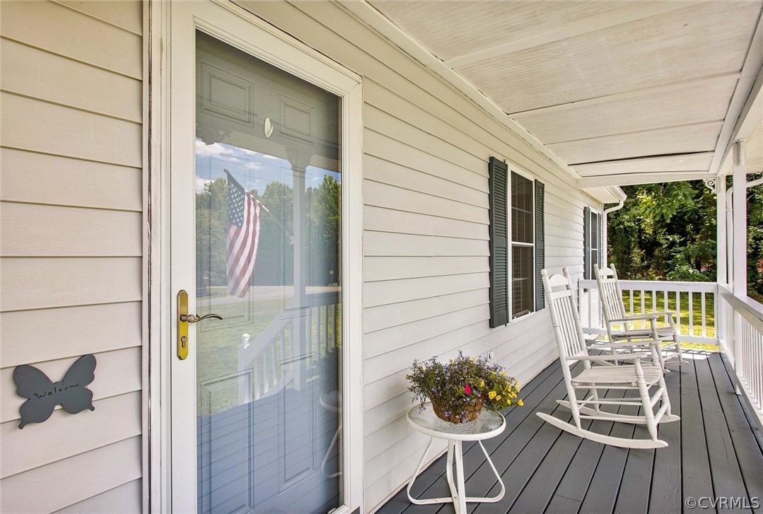 30 Buckner Road Bumpass, VA 23024 - Photo 4 of 25 27X6 front porch and front door to the home