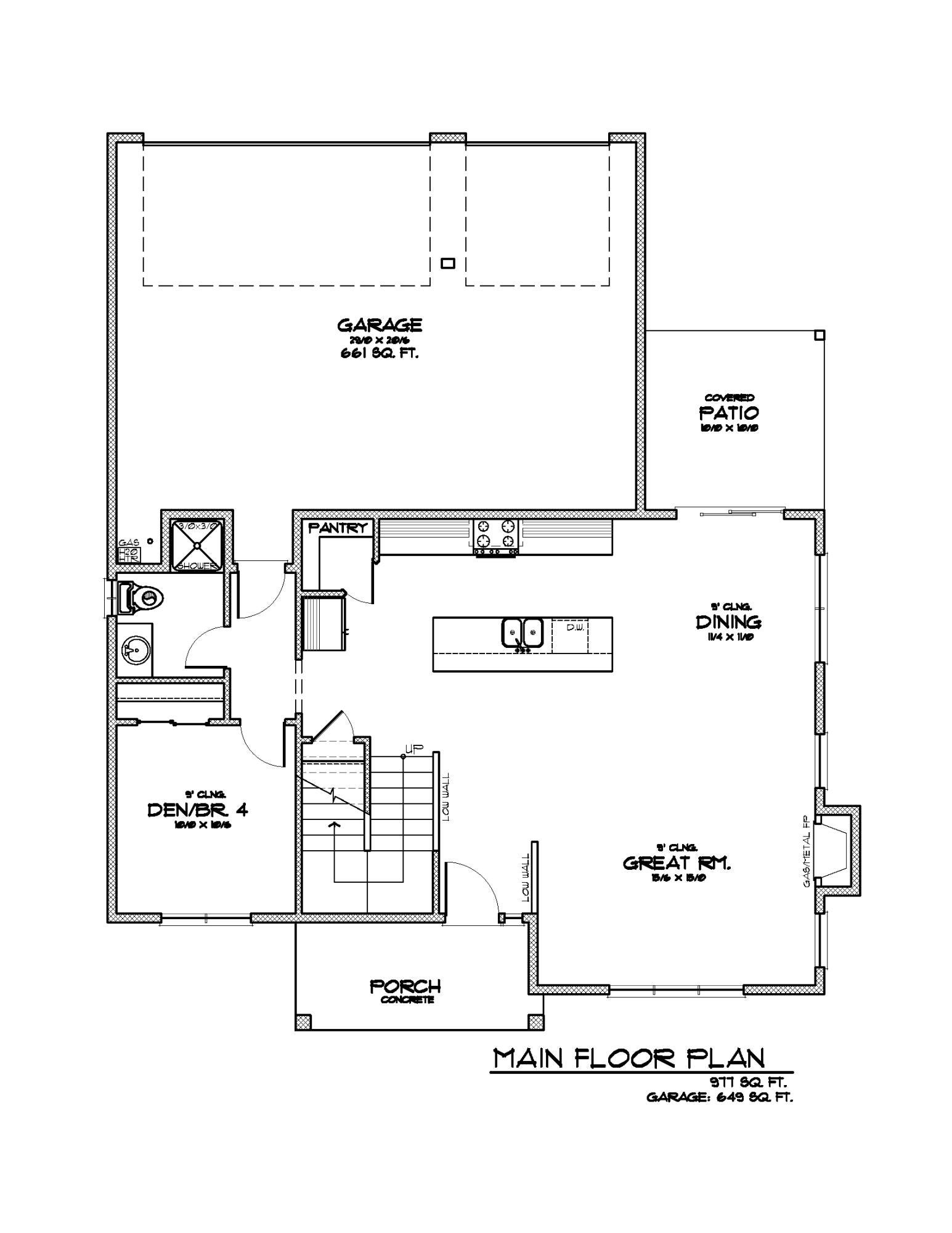 20182 Roper Lane, Unit LOT 16 Bend, OR 97703 - Photo 2 of 3 Main Floor Plan