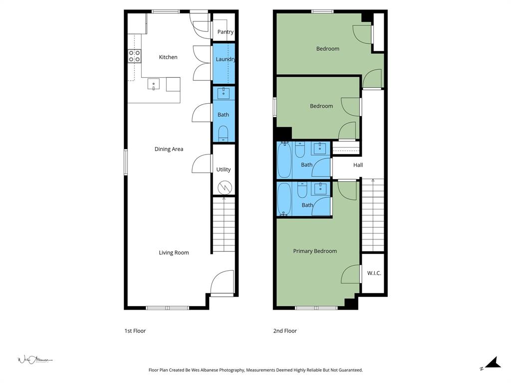 1536 Alexander Avenue, Unit A & B Waco, TX 76708 - Photo 30 of 30 Floor plan