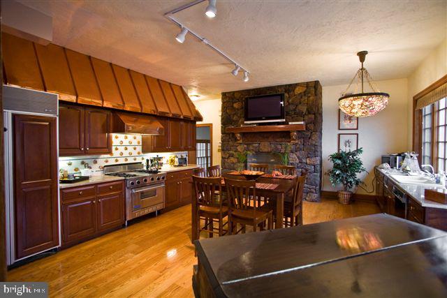 1248 Cherry Grove Road Earleville, MD 21919 - Photo 13 of 41 Gourmet Kitchen with Stone Fireplace