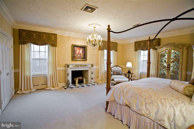 1248 Cherry Grove Road Earleville, MD 21919 - Photo 18 of 41 Master Suite with Marble Fireplace