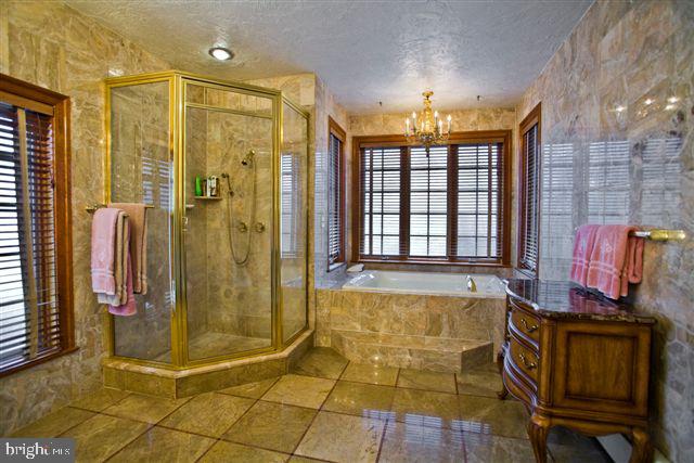 1248 Cherry Grove Road Earleville, MD 21919 - Photo 21 of 41 Custom Tile and Glass Shower & Soaking Tub