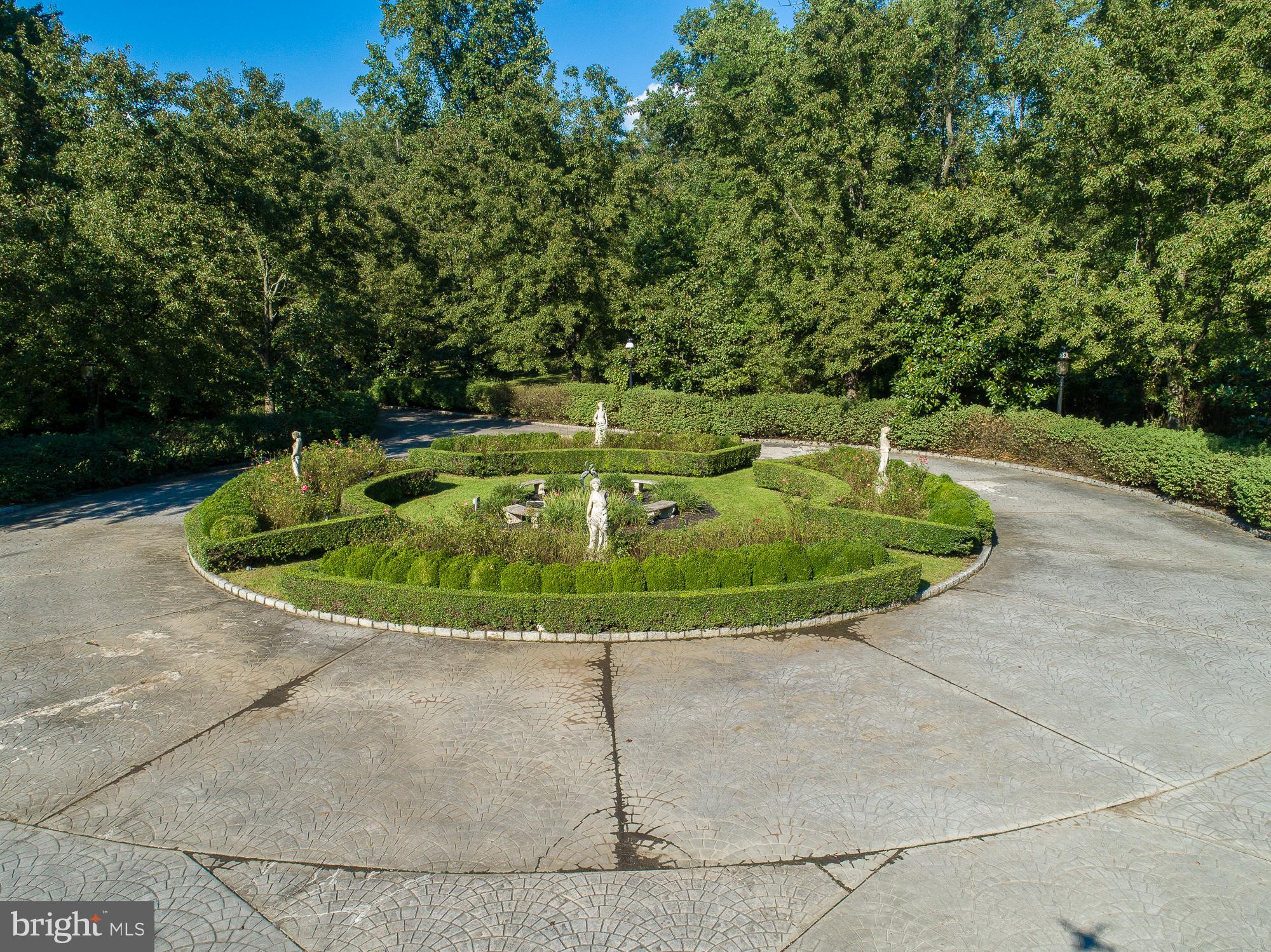 1248 Cherry Grove Road Earleville, MD 21919 - Photo 25 of 41 Circular Driveway with Landscaped Island