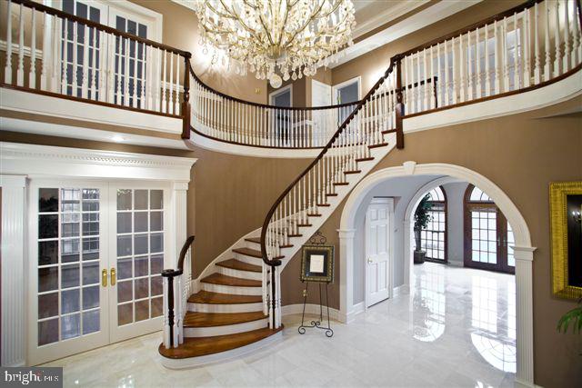 1248 Cherry Grove Road Earleville, MD 21919 - Photo 10 of 41 Curved Custom Staircase