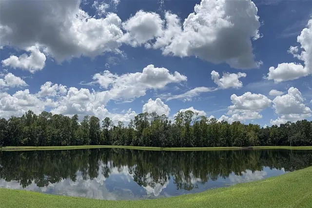 a view of a lake in middle of a lake view