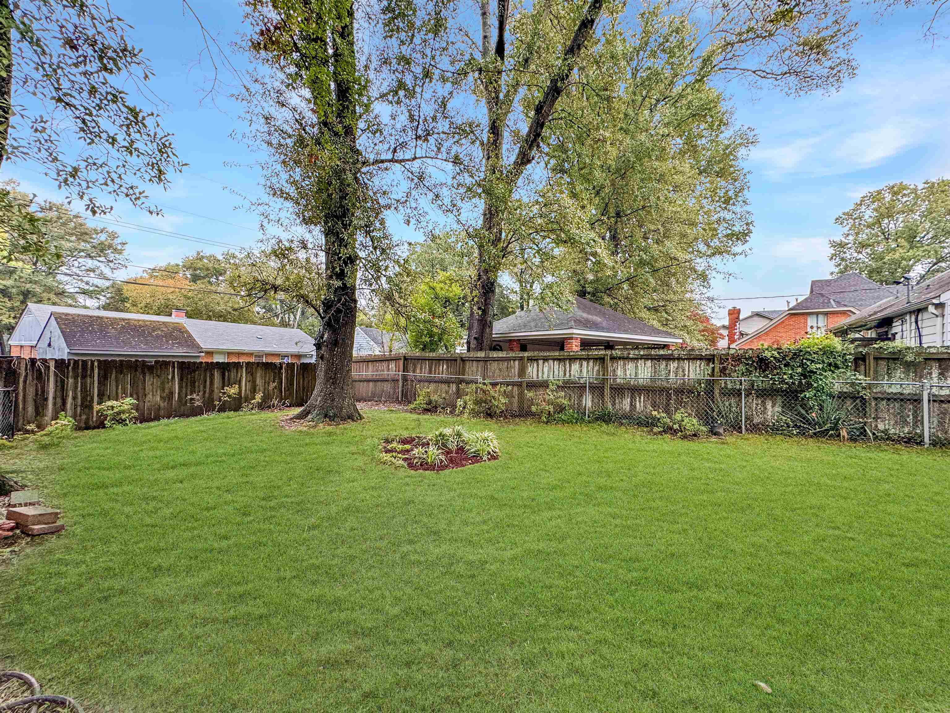 407 Meadvale Road Memphis, TN 38120 - Photo 31 of 36 a view of a house with backyard and garden