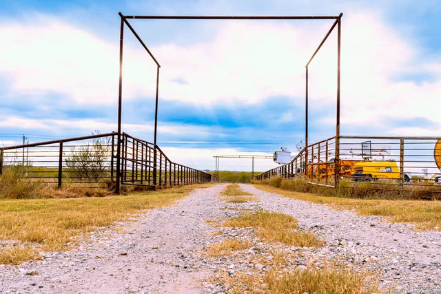 a view of yard with a swimming pool