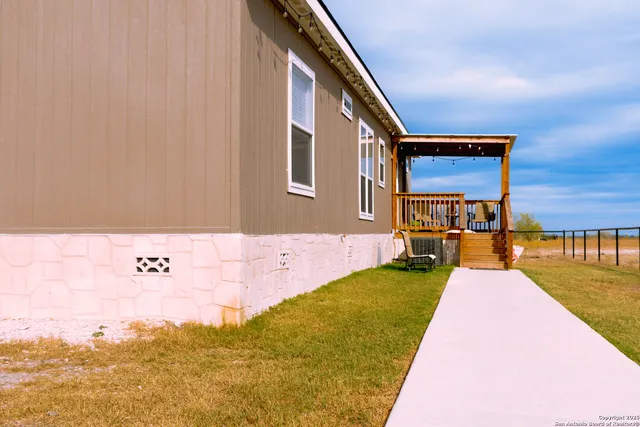 a view of swimming pool with an outdoor space