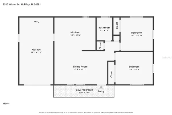 $230,000 | 3510 Wilson Drive, Holiday, FL 34691