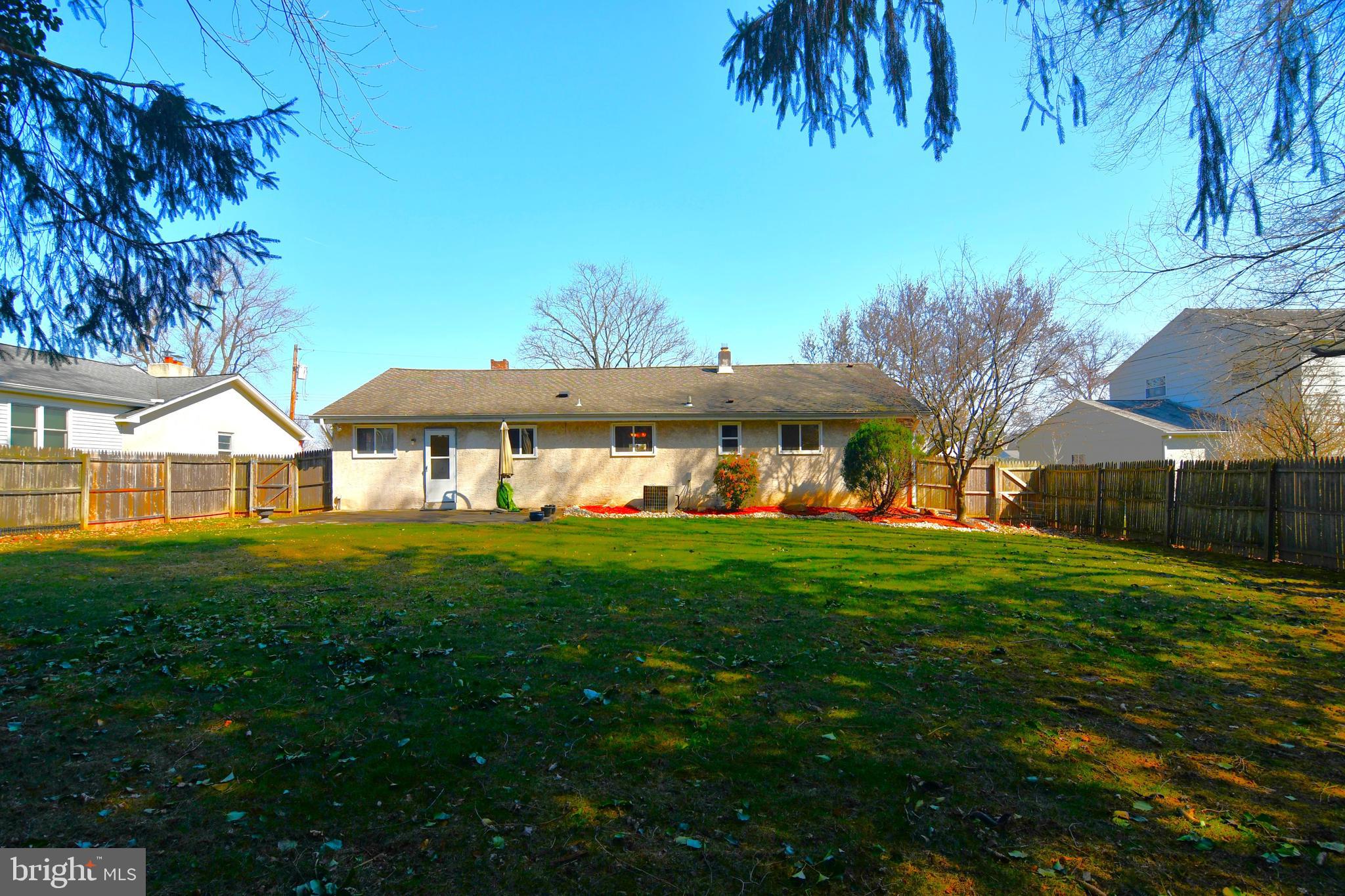 1492 Foster Road Warminster, PA 18974 - Photo 14 of 15 Rear Yard and Rear Patio!