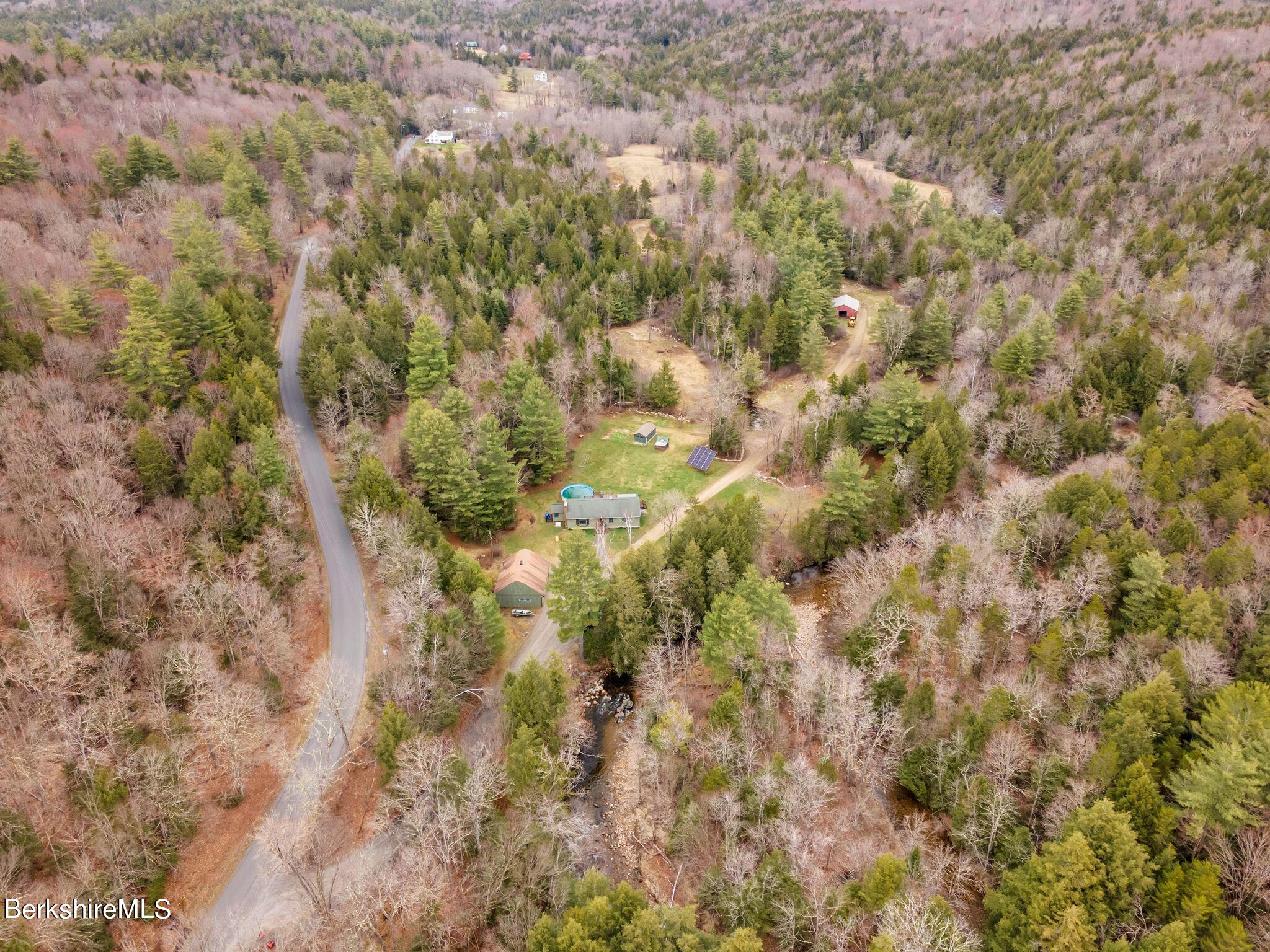 696 River Road Windsor, MA 01270 - Photo 41 of 42 a view of a yard