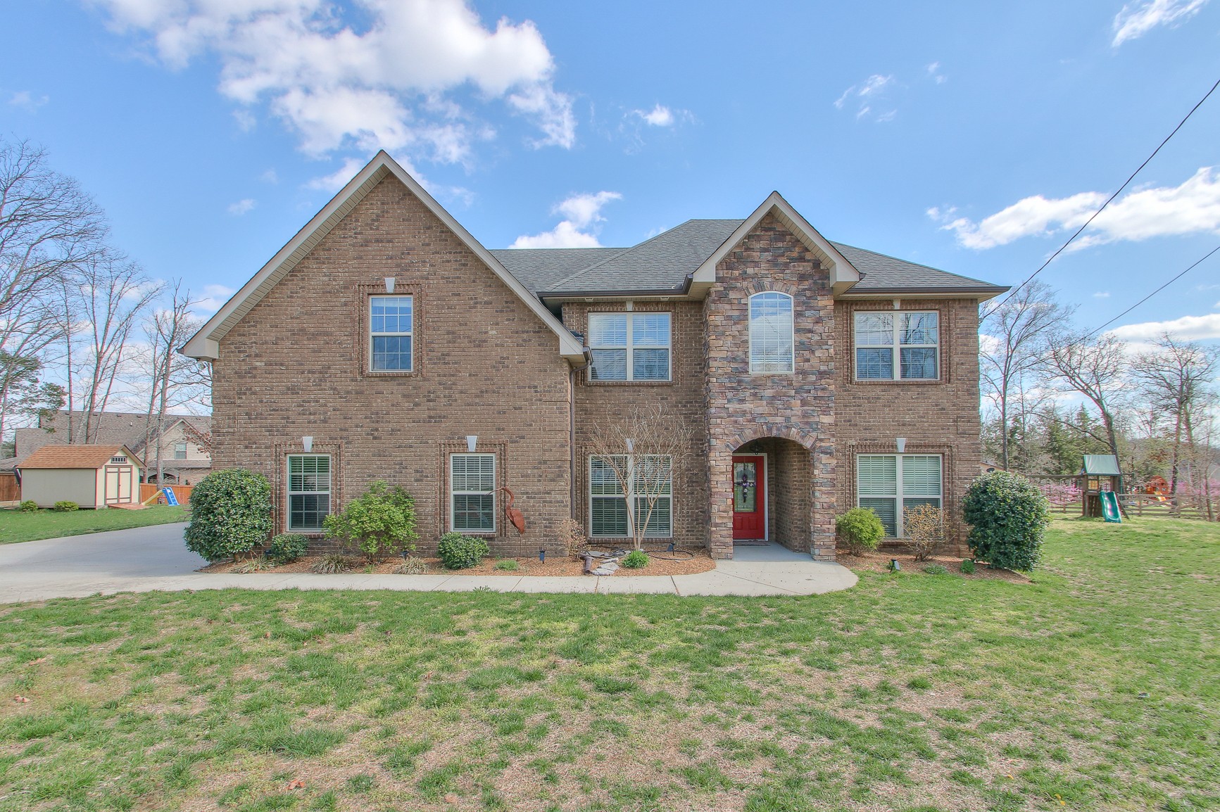 1102 Black Jack Way Murfreesboro, TN 37129 - Photo 1 of 48 a front view of a house with a yard