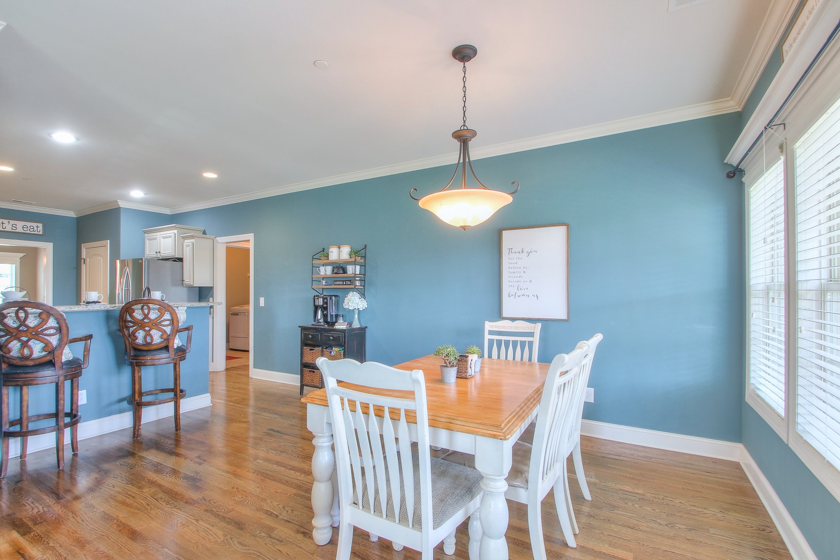 1102 Black Jack Way Murfreesboro, TN 37129 - Photo 19 of 48 a view of a dining room with furniture window and wooden floor