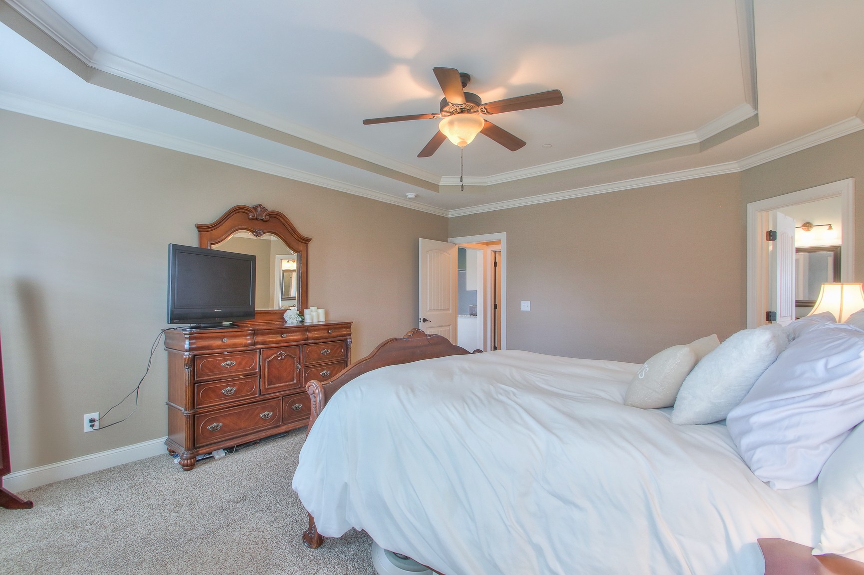 1102 Black Jack Way Murfreesboro, TN 37129 - Photo 28 of 48 a bedroom with a bed and a dresser