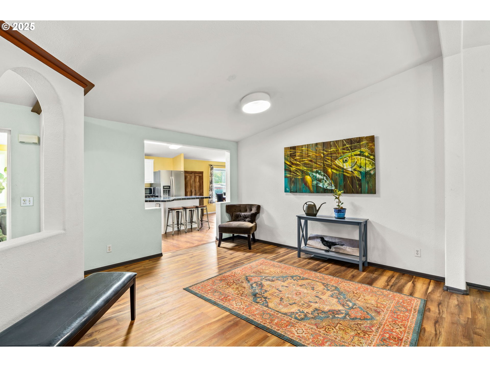 47849 West 2nd Street Oakridge, OR 97463 - Photo 8 of 45 a living room with furniture and a wooden floor