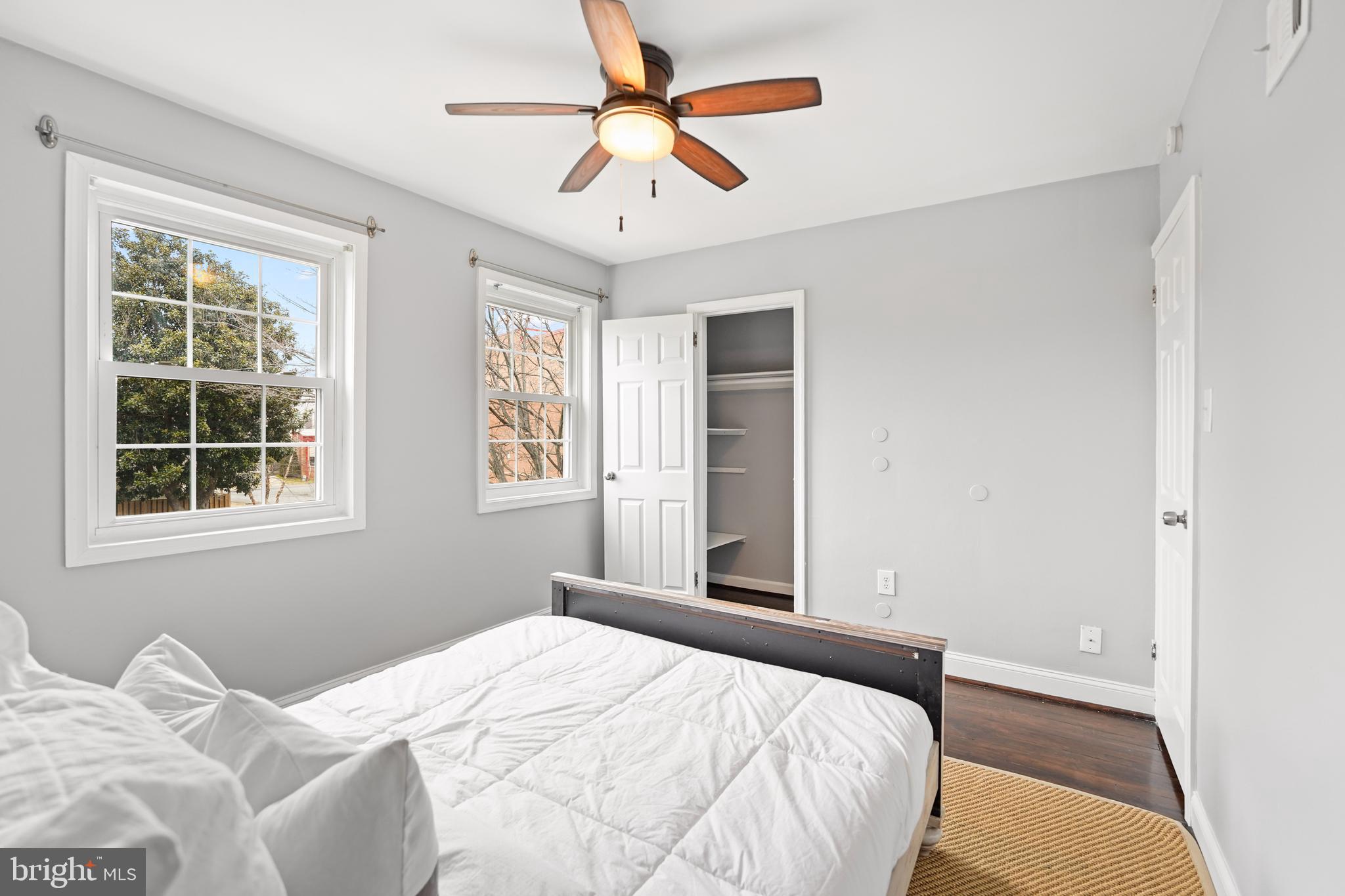 44 Dale Street Alexandria, VA 22305 - Photo 24 of 40 a bedroom with a bed and a window